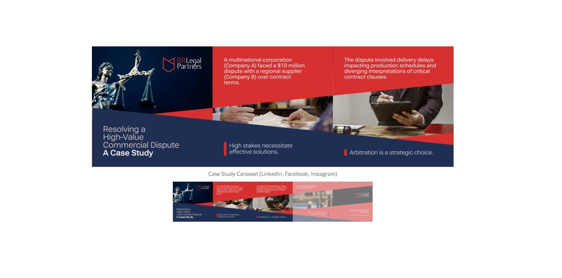A second RR Legal case-study carousel